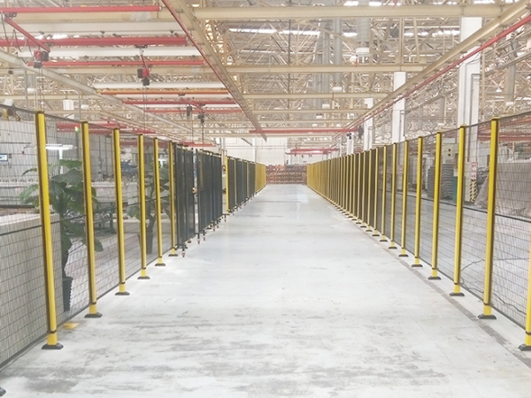 大型工廠分區(qū)隔離圍欄 大型工廠分區(qū)隔離圍欄