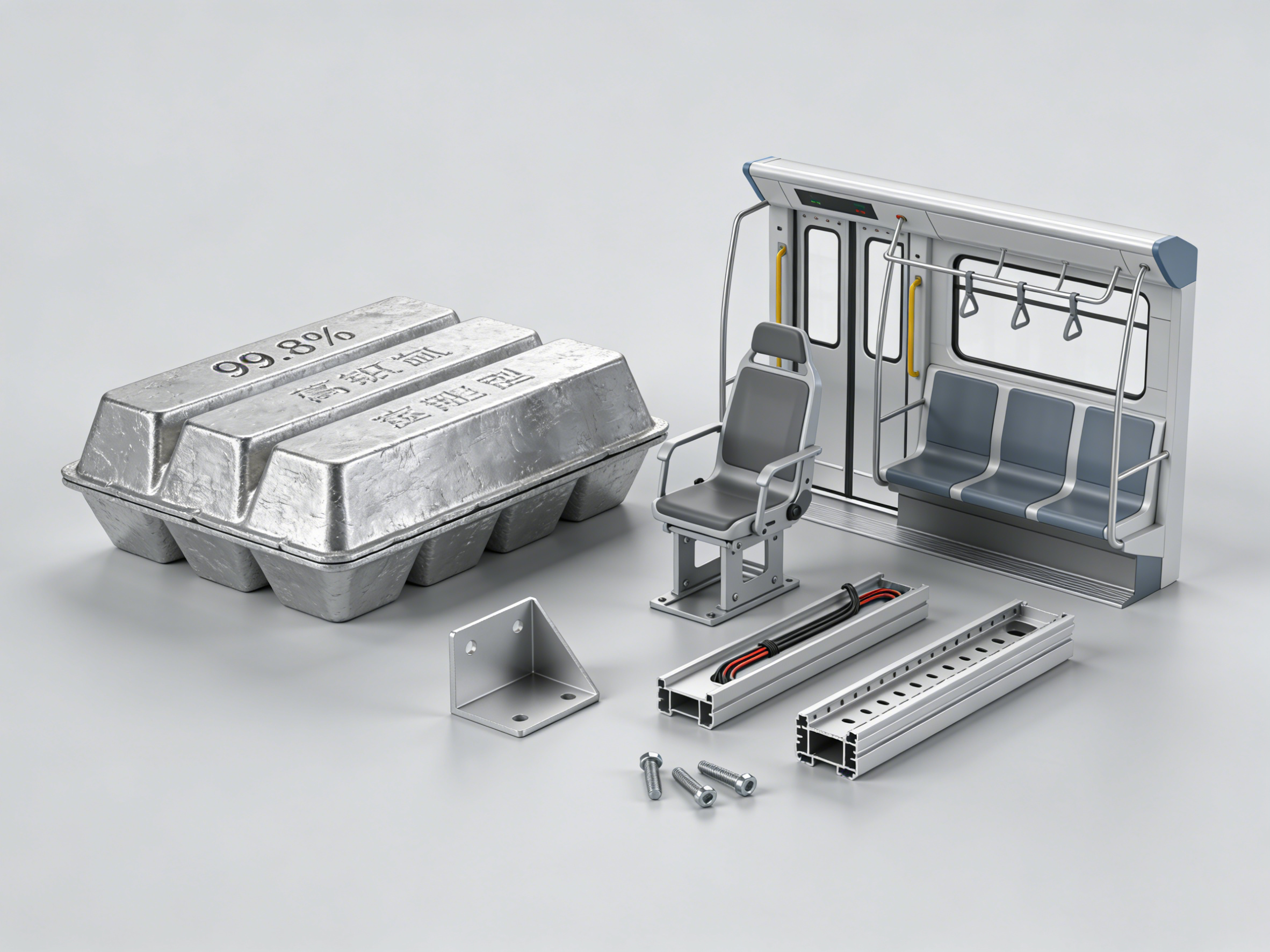 工業鋁型材在軌道交通內飾的應用及廠家推薦