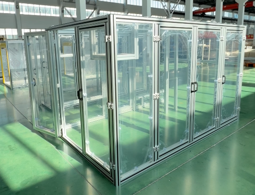 機器人工作站安全防護：鋁型材防護罩應用案例